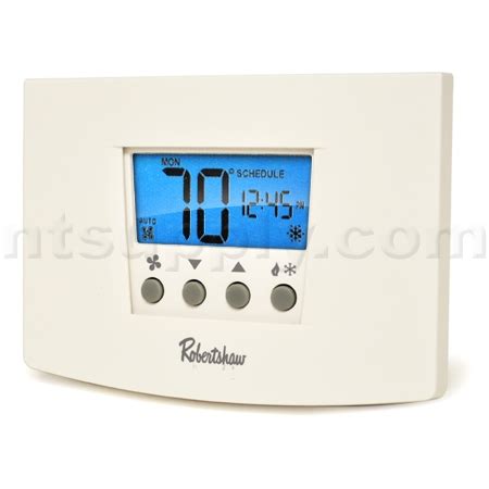 Robertshaw Rs Digital Programmable Thermostat Heat Cool