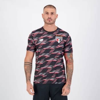 New Balance São Paulo 2024 Pre Match Black Jersey FutFanatics