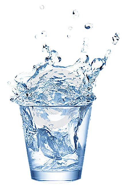 Ice Water Glass Beverage Png