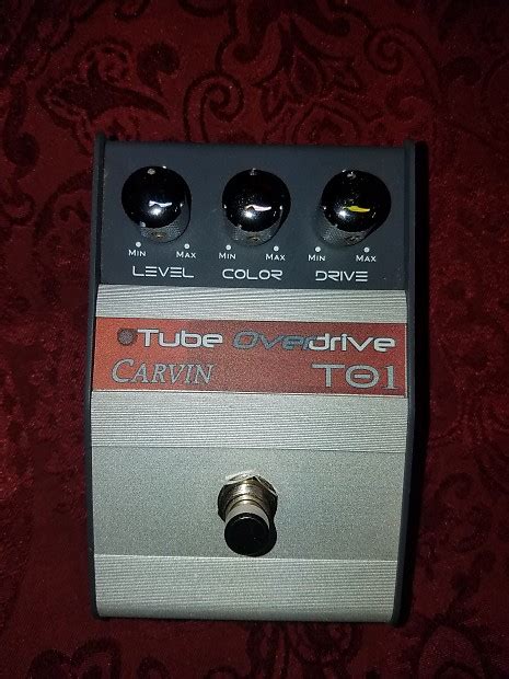 Carvin To Tube Overdrive Reverb