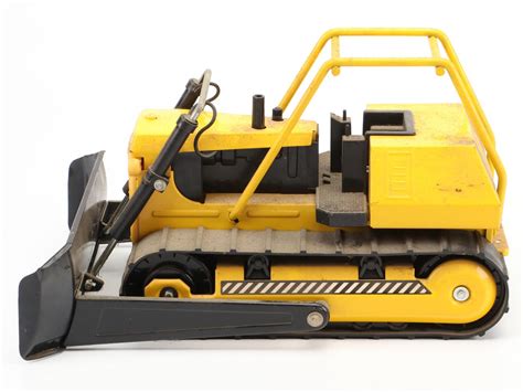 Tonka Steel Caterpillar Dozer Toy 1970s Ebth