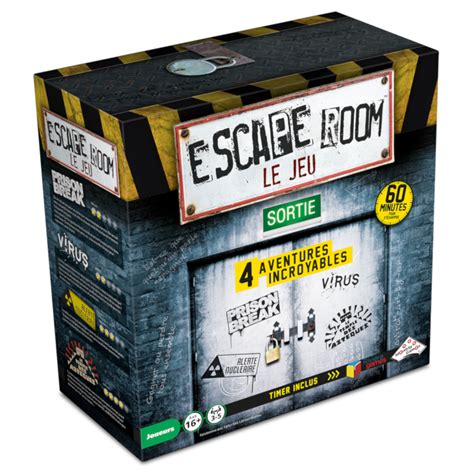 Escape Room Le jeu français Jeux de société Boutique La Revanche