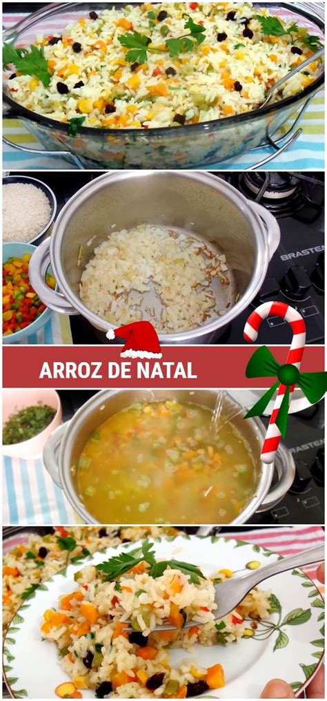 Receitas De Arroz Para O Natal E Ano Novo Receitas Saborosas