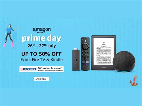 Echo Fire Tv And Kindle Devices To Get Great Deals On Prime Day Sale