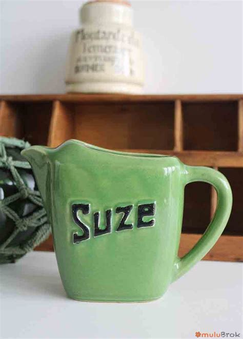 Pichet Suze Vert Chez Mulubrok Brocante En Ligne