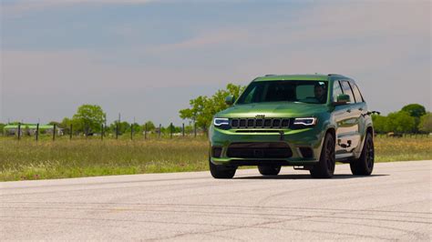 This 1 000 Hp Jeep Grand Cherokee Trackhawk By Hennessey Isn T For The Faint Of Heart