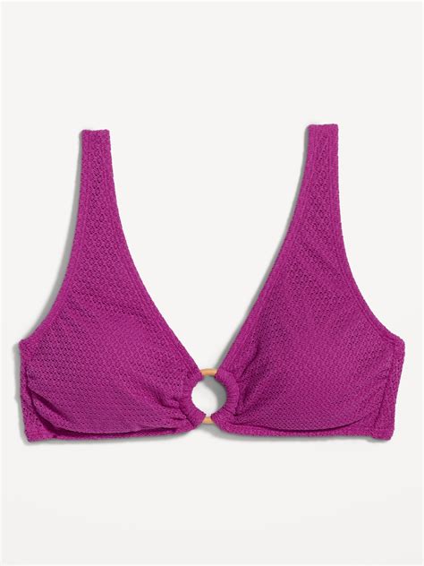 Crochet O Ring Bikini Swim Top For Women Old Navy