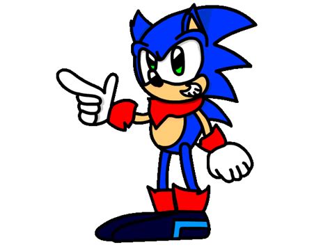 Sonic redesign by endertrender on DeviantArt