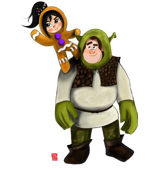 Vanellope and Ralph by chinensisXIII on deviantART