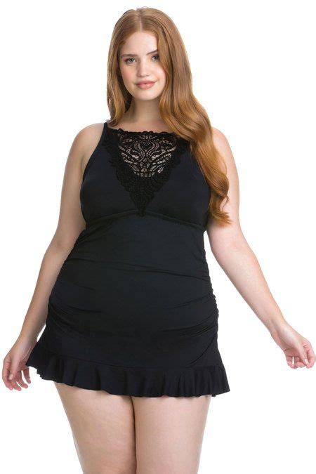 20 Plus Size Black Swimdresses Swim Dress Plus Size Swimwear Plus Size