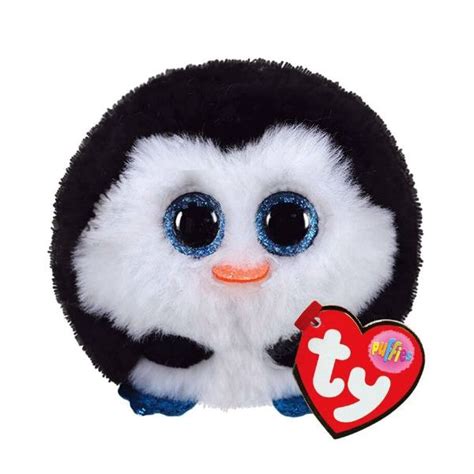 Ty Puffies Waddles The Penguin Inch Bbtoystore Toys Plush