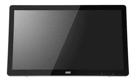 Monitor Aoc Led Preto Y Prateado V Mercadolivre