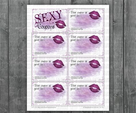 Sexy Coupon Book Naughty Coupons Sex Coupons Adult Games Etsy