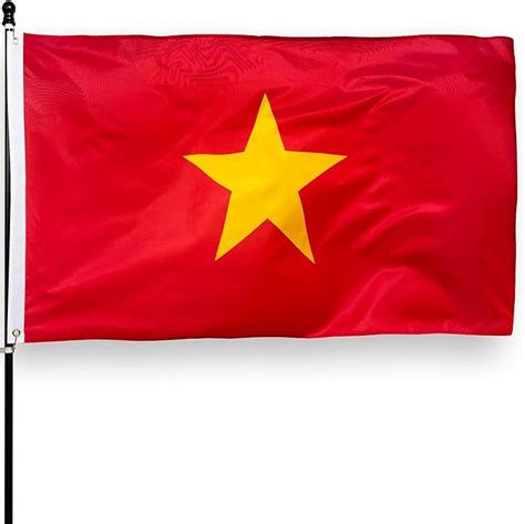 Amazon DANF Vietnam Flag 3x5 Ft Thick Polyester Fade Resistant