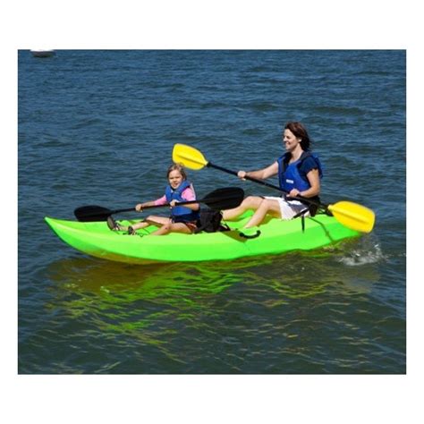 Lifetime 10 Ft Sit On Top Tandem Kayak Lime Green 90116