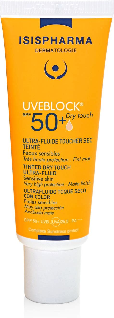 Dermokosmetyk Isispharma Uveblock Ultralekki Fluid Dry Touch Lekko