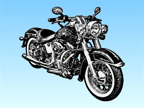 FREE 21 Amazing Motorcycle Vector Graphic 3D Designs