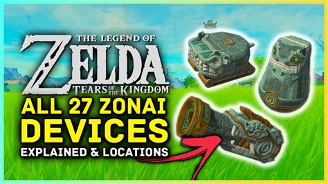 Zelda Tears Of The Kingdom All Zonai Devices Explained And Dispenser