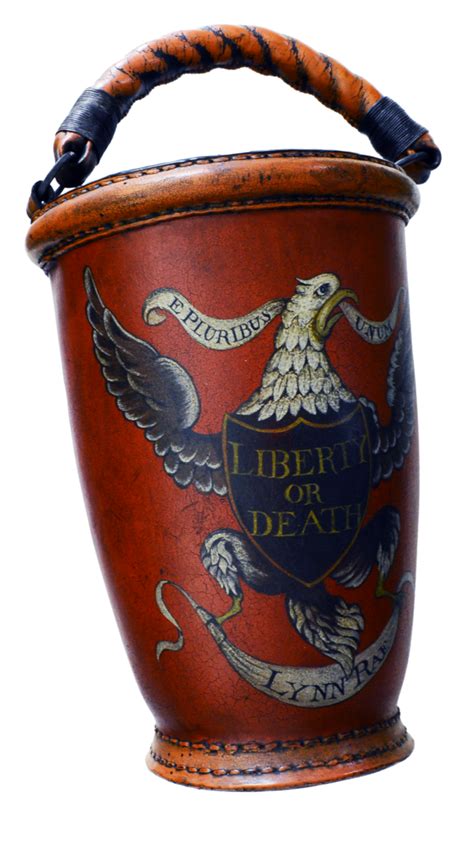 Leather Fire Bucket Barlow Antiques