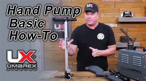 Airgun High Pressure Air Hand Pump Basics Umarex Airguns Youtube