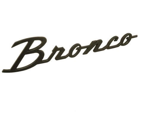 Factory Blacked Out Bronco Emblems And Logos Bronco6g 2021 Ford Bronco And Bronco Raptor