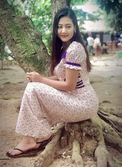 Pin On Myanmar Girls