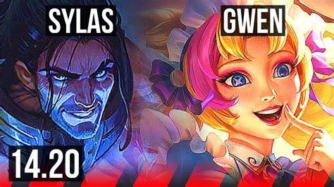 Sylas Vs Gwen Top 11 Solo Kills Legendary 13 2 2 Euw Master