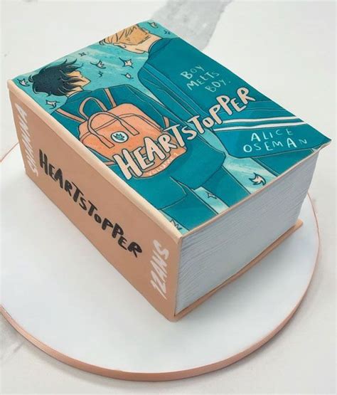 Heartstopper Themed Cake Ideas Heartstopper Book Inspired Cake In