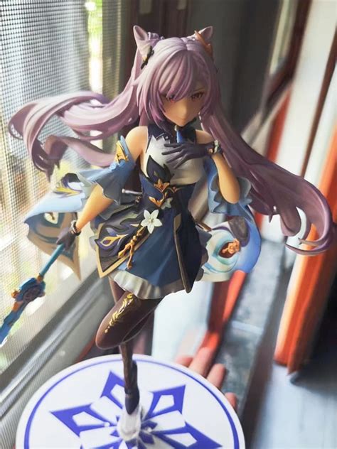 Genshin Impact Keqing Action Figure Anime Girl Figure Klee Naeida Yae