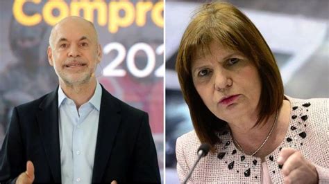 Horacio Rodríguez Larreta A Patricia Bullrich Blindaje Es Lo Que Hizo De La Rúa En 2001