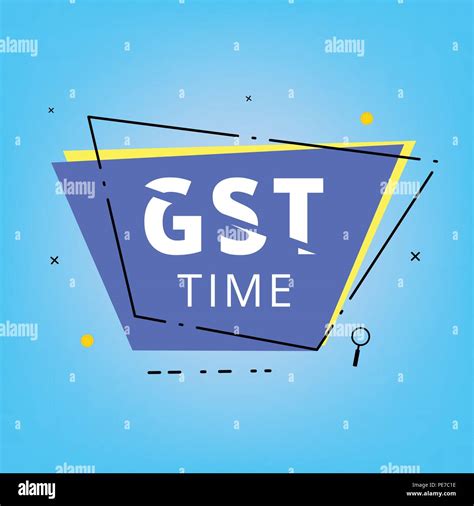 Gst Banner Vector Illustration Stock Vector Image And Art Alamy