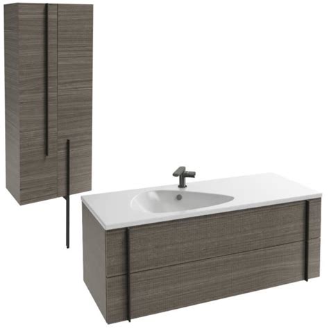 Meuble Lavabo Simple Vasque Cm Jacob Delafon Nouvelle Vague Chene