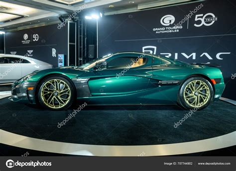 Toronto Canada February 2024 Rimac Nevera Presented Metro Toronto