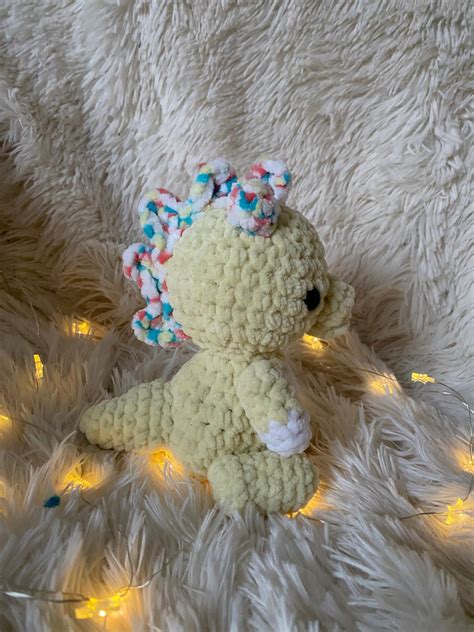 Crochet Dinosaur Plush Etsy