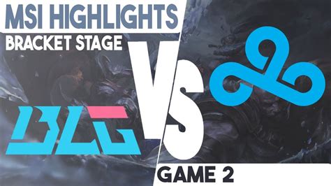 C9 Vs BLG Highlights Game 2 MSI Upper Bracket 2023 Cloud 9 Vs