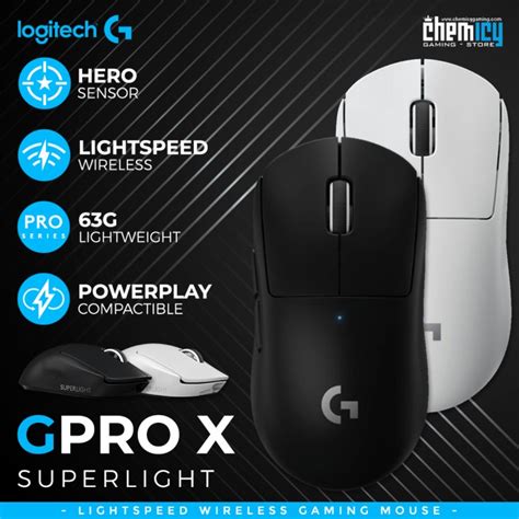 Logitech G Pro X Superlight Wireless Gaming Mouse Shopee Philippines ...