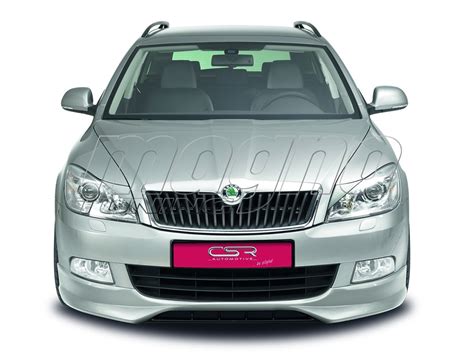 Skoda Octavia Mk Z Facelift Newline Front Bumper Extension