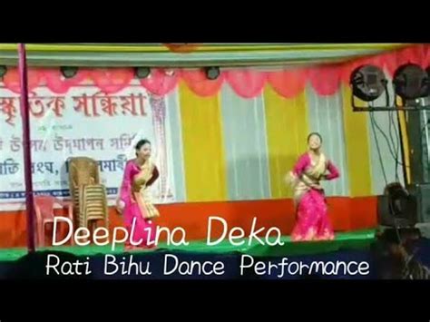 Ratu Bihu Cover Dance Video Deeplina Deka By Kapil Creation Youtube