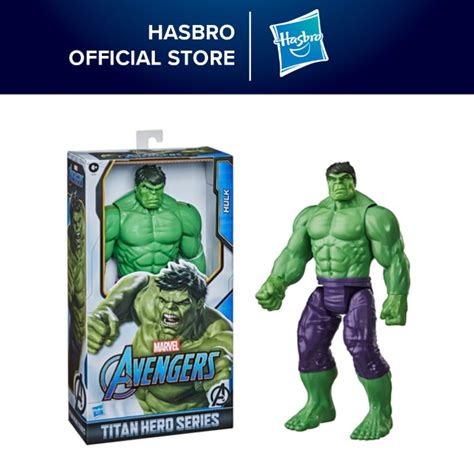 Marvel Avengers Titan Hero Series Blast Gear Deluxe Hulk Action Figure