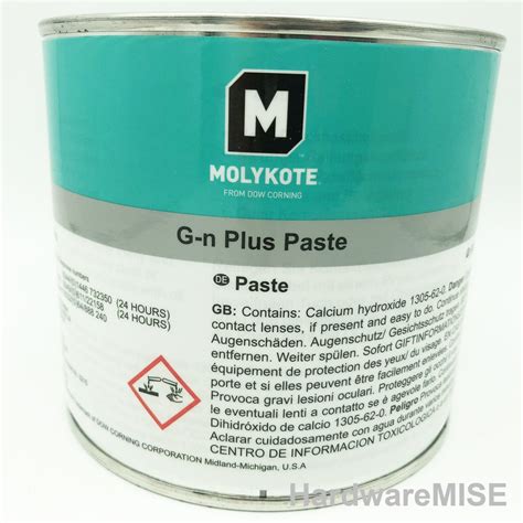 Molykote G N Plus Paste 500g By Dow Corning