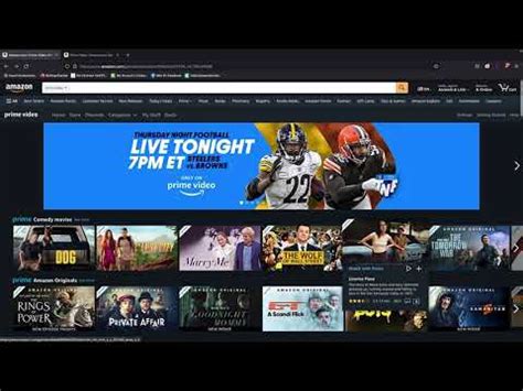 How To Watch Thursday Night Football NFL On Amazon Prime Free 30 Day