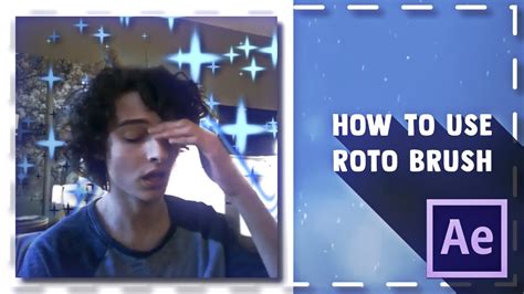 How To Use Roto Brush After Effects Tutorial Youtube