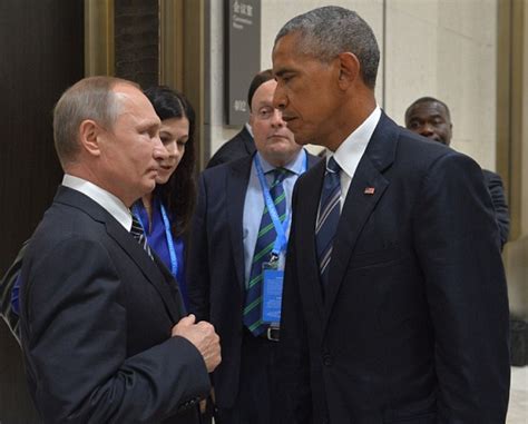 Obama and Putin at the G20 summit : r/pics