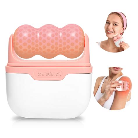 Amazon Hanmier Ice Roller For Face With Gua Sha Ice Face Roller