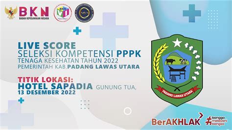 Live Score Seleksi Kompetensi PPPK 2022 13 Desember 2022 Sesi 3