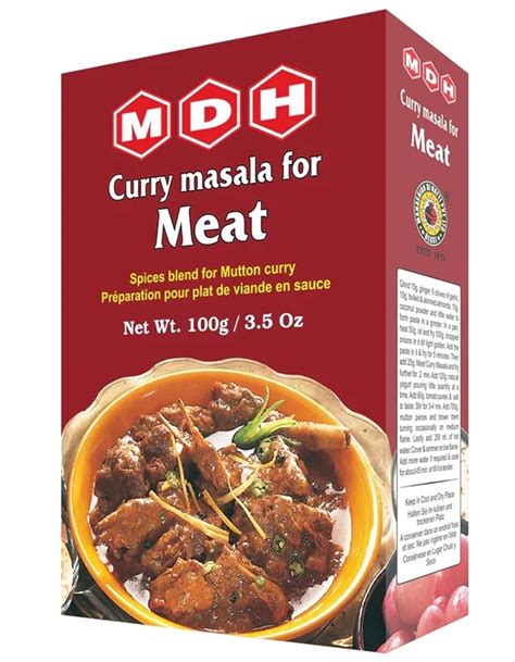 Amazon MDH Meat Curry Masala Spice Blend For Mutton Curry 3 5