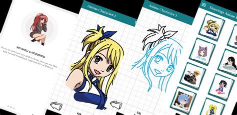 Anime and manga characters How to Draw - App on Amazon Appstore