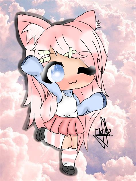 Soft Edit Gacha Club In 2020 Cute Cat Kawaii Drawings Cartoon Art
