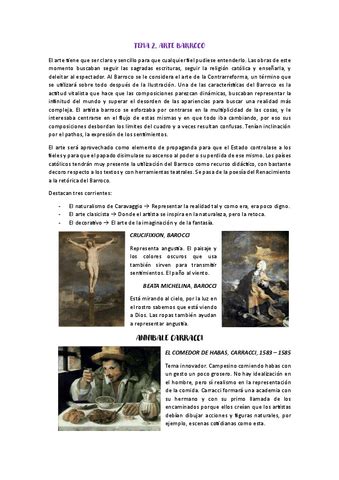 TEMA 2 ARTE BARROCO Pdf