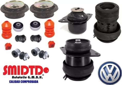 Soportes Motor Caja Bases Bujes Gomas Vw Jetta A3 93 95 1 8l Cuotas